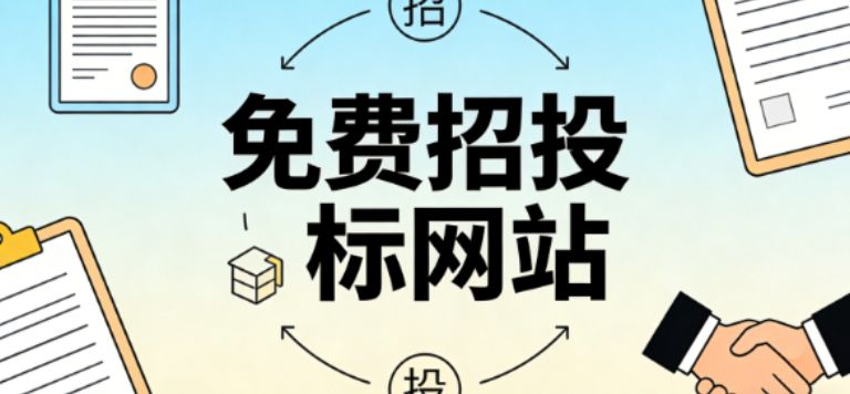 招投标网站需要付费吗？免费够用的优质平台推荐