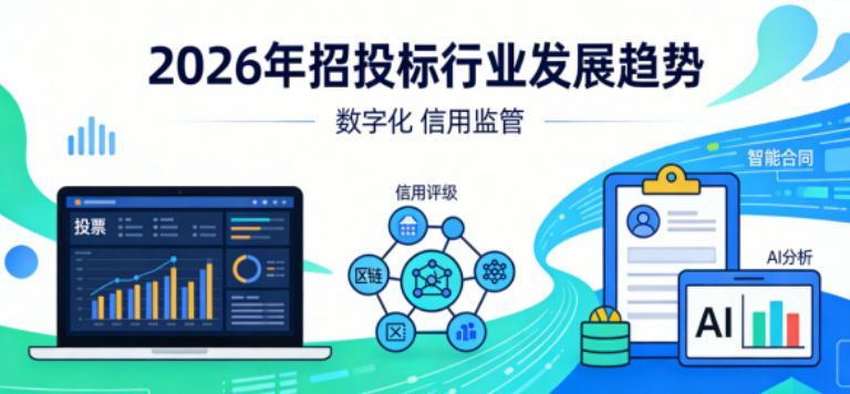 2026年招投标行业发展趋势：数字化与信用监管成主流