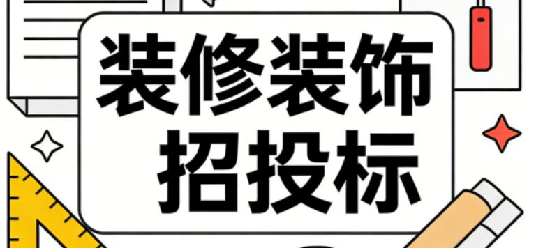 装修装饰招投标网站合集：细分赛道标讯全，小团队也能中标