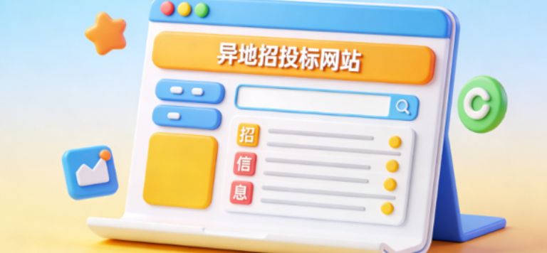 异地投标招投标网站推荐：跨省市标讯同步，远程投标方便
