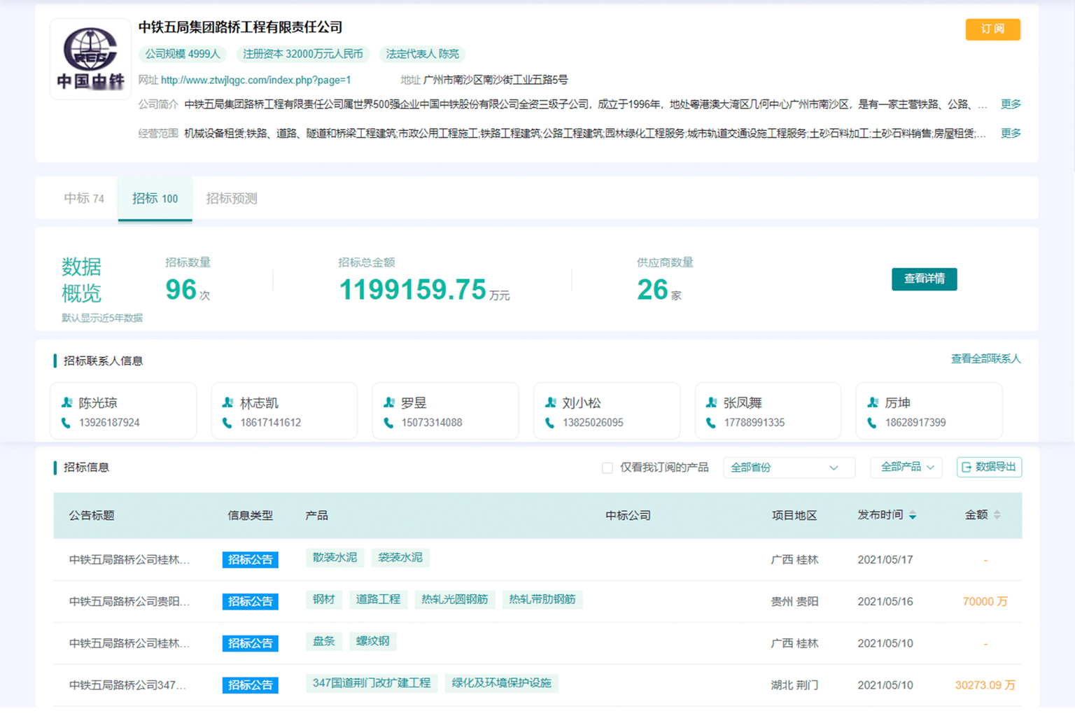 公司档案